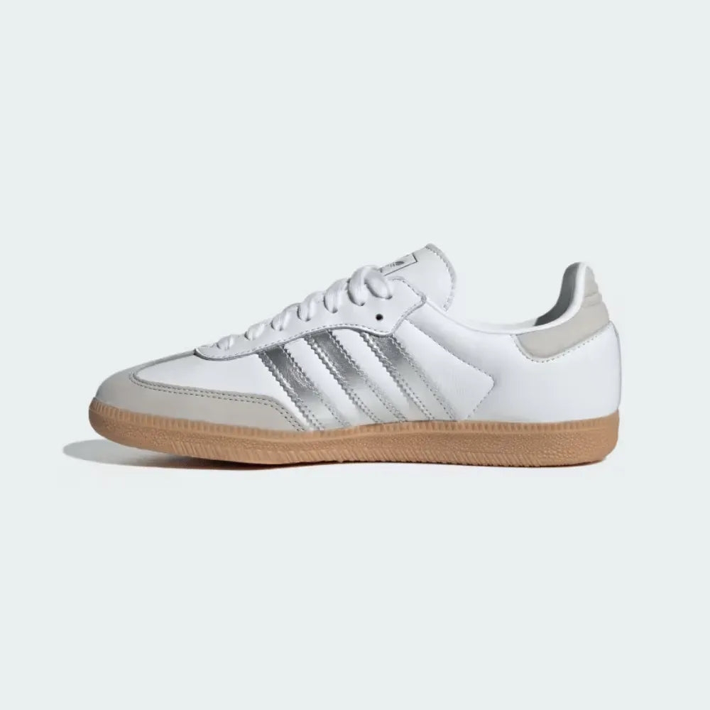 SAMBA OG Silver – Metallic Clássico