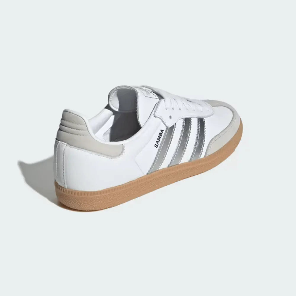 SAMBA OG Silver – Metallic Clássico