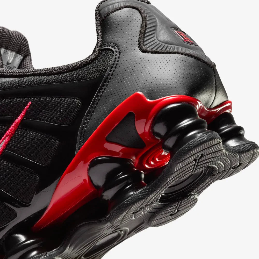 Shox TL - Preto Vermelho Universitário