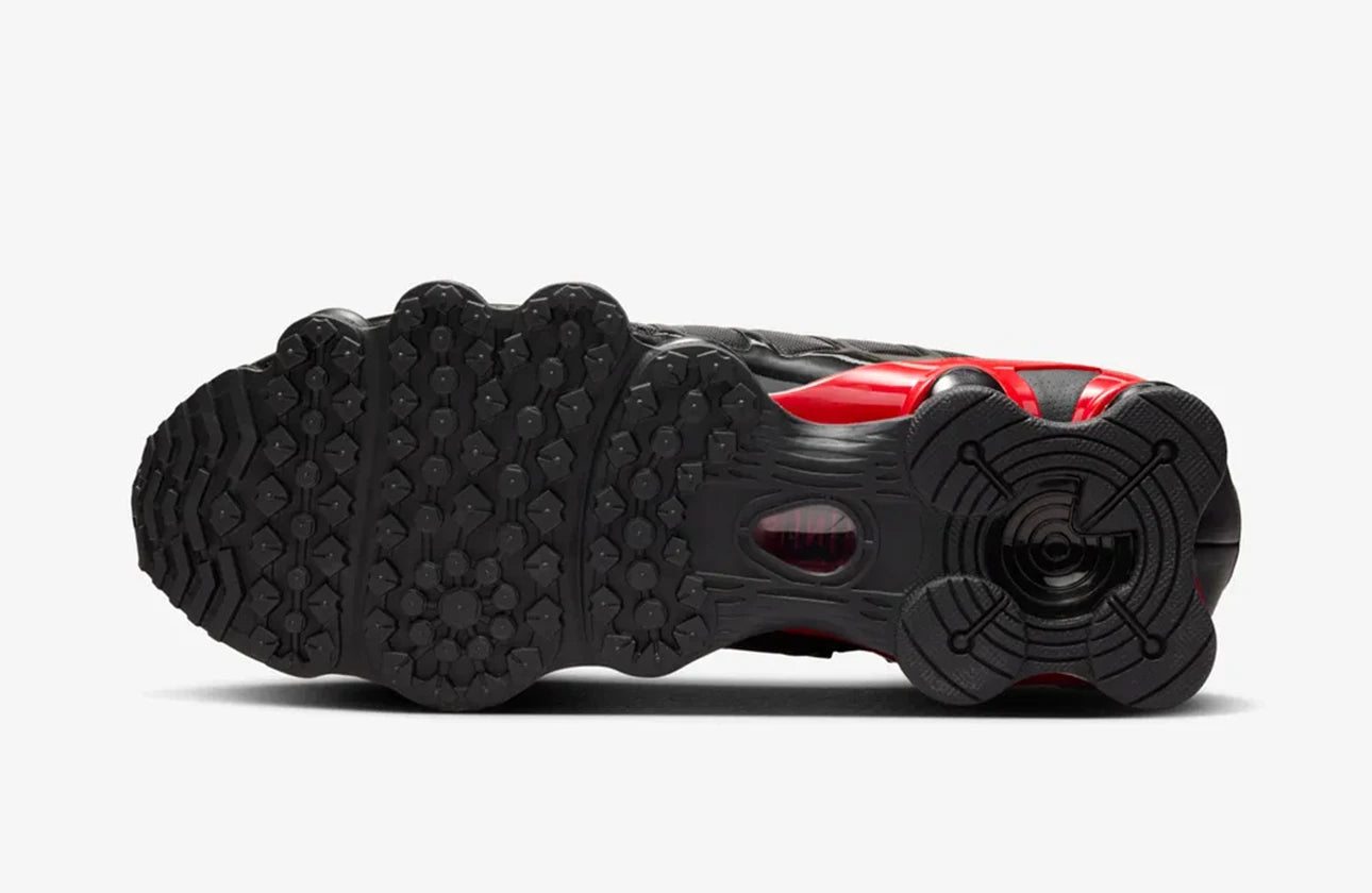 Shox TL - Preto Vermelho Universitário