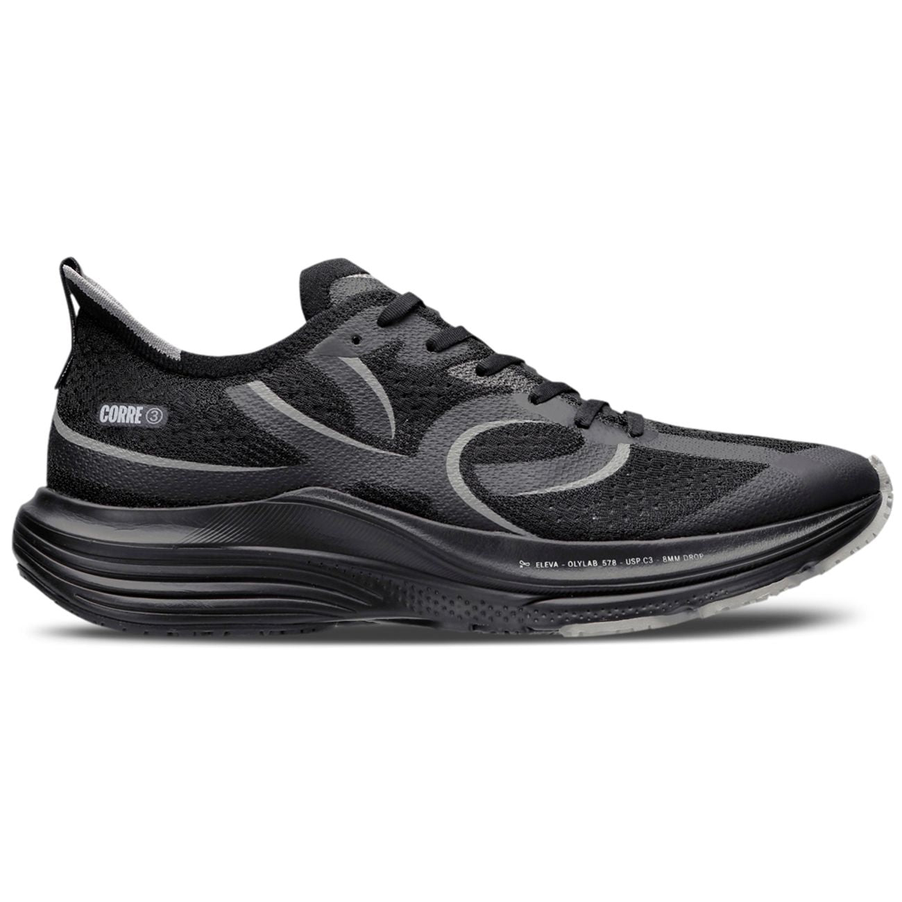 Tênis Corre 3 Preto – Preto Black