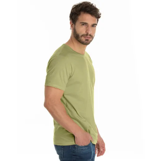 KIT 5 Camisetas de Algodão Premium – Cáqui Exclusivo