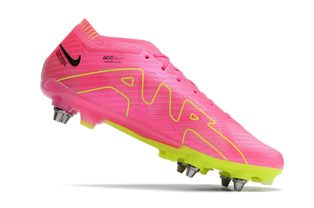 Chuteira Mercurial VAPOR 15 Air Zoom Ultra TRAVA MISTA + MEIA E – BOLSA Elegante