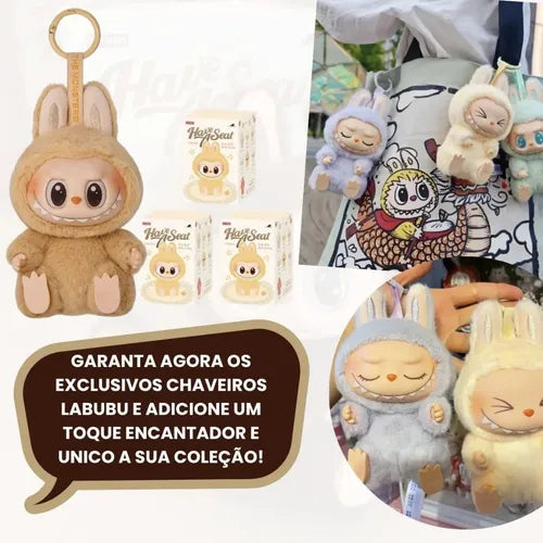 Chaveiro Labubu Pelucia Brinquedo Surpresa – Colecionavel Exclusivo