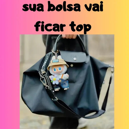Labubu Mini Boneco Monstro Coleção Famosas – Lançamento Exclusivo