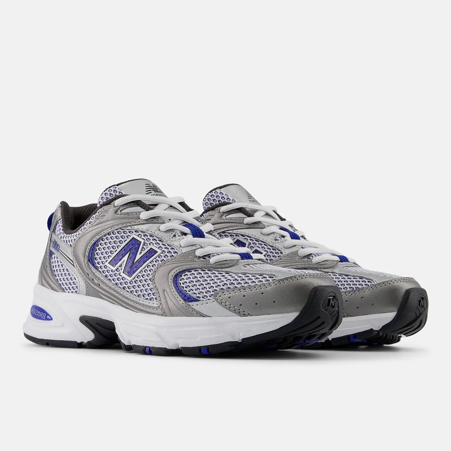 530 Masculino Cinza com – Azul Royal