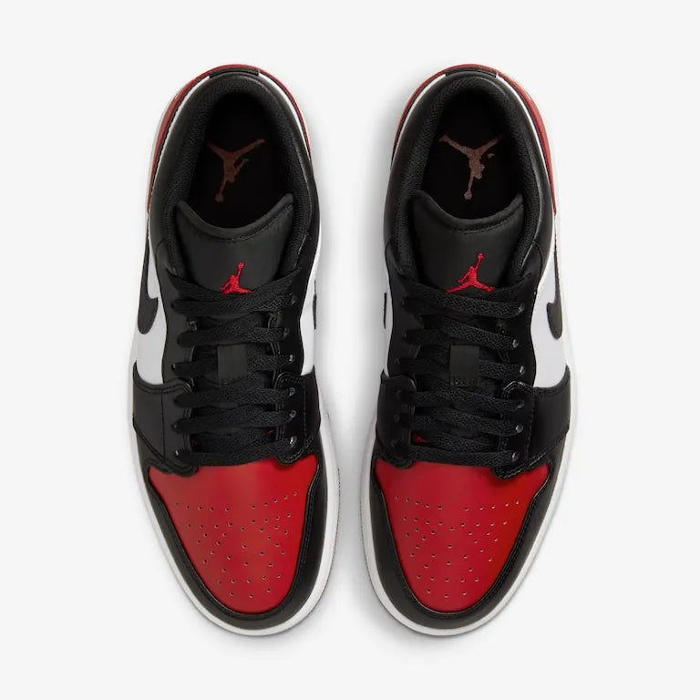 Air Jordan 1 Low Bred Toe 2.0 – Confortável