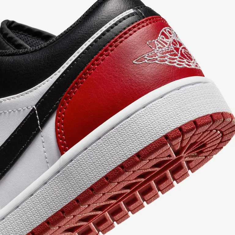 Air Jordan 1 Low Bred Toe 2.0 – Confortável