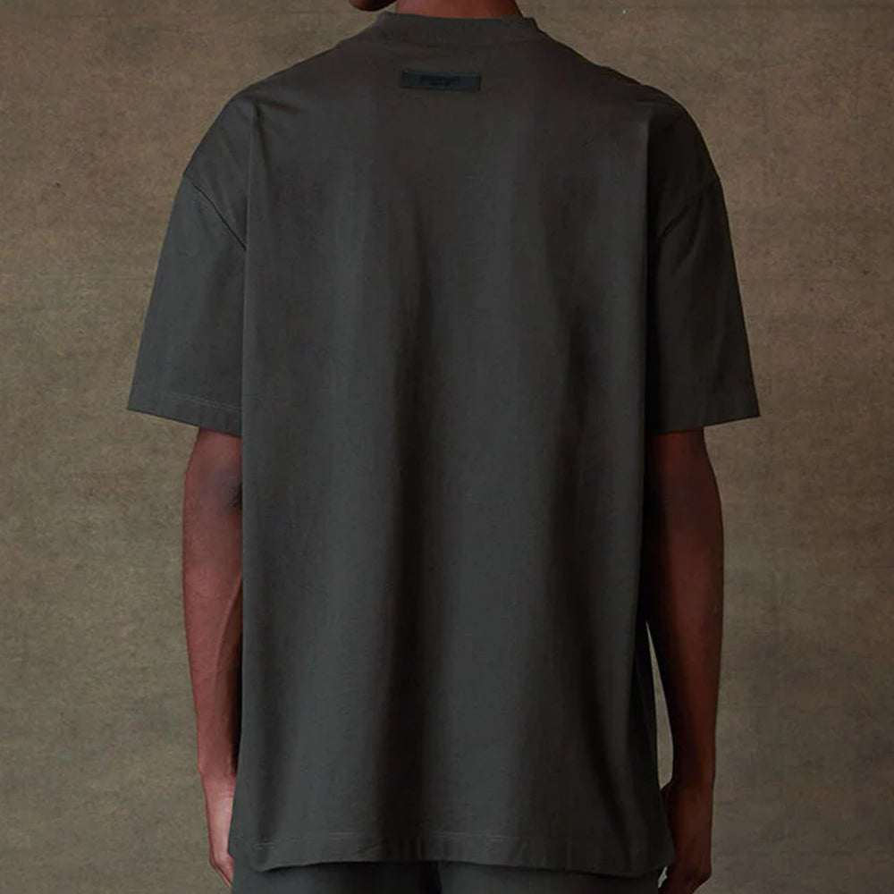 Camiseta Fear Of God Essentials Off – Black Confortável