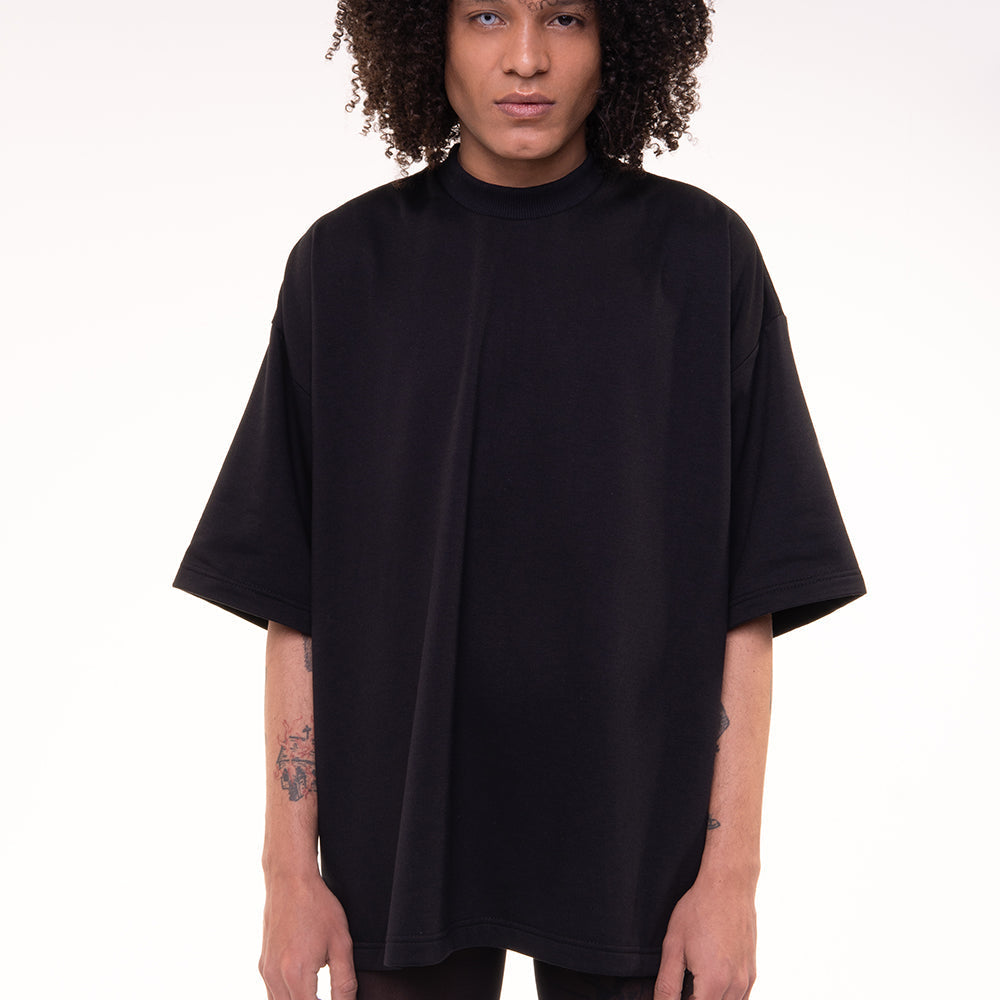 Camiseta Individu Oversized – Black Elegante