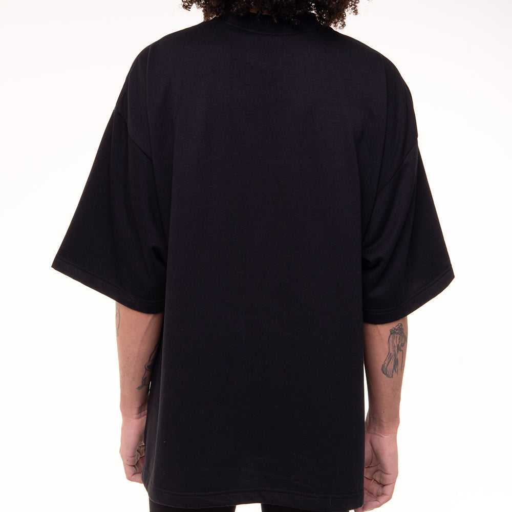 Camiseta Individu Oversized – Black Elegante