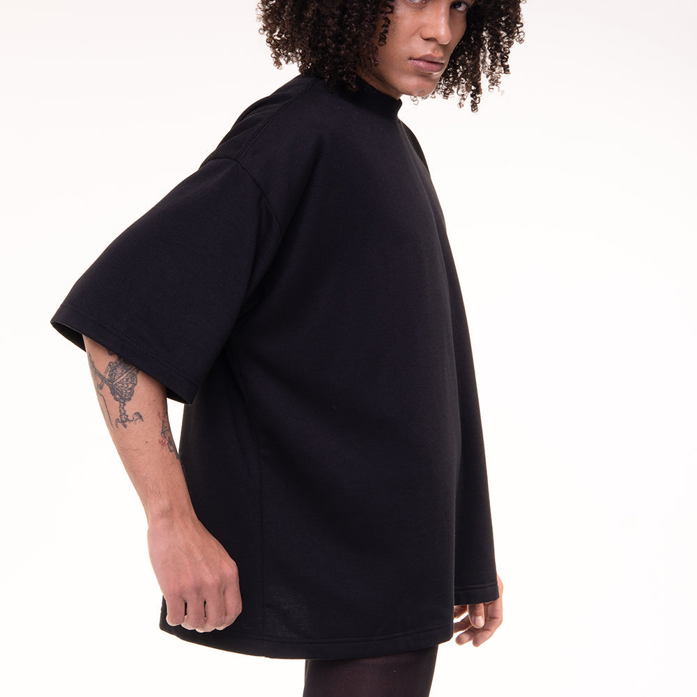 Camiseta Individu Oversized – Black Elegante