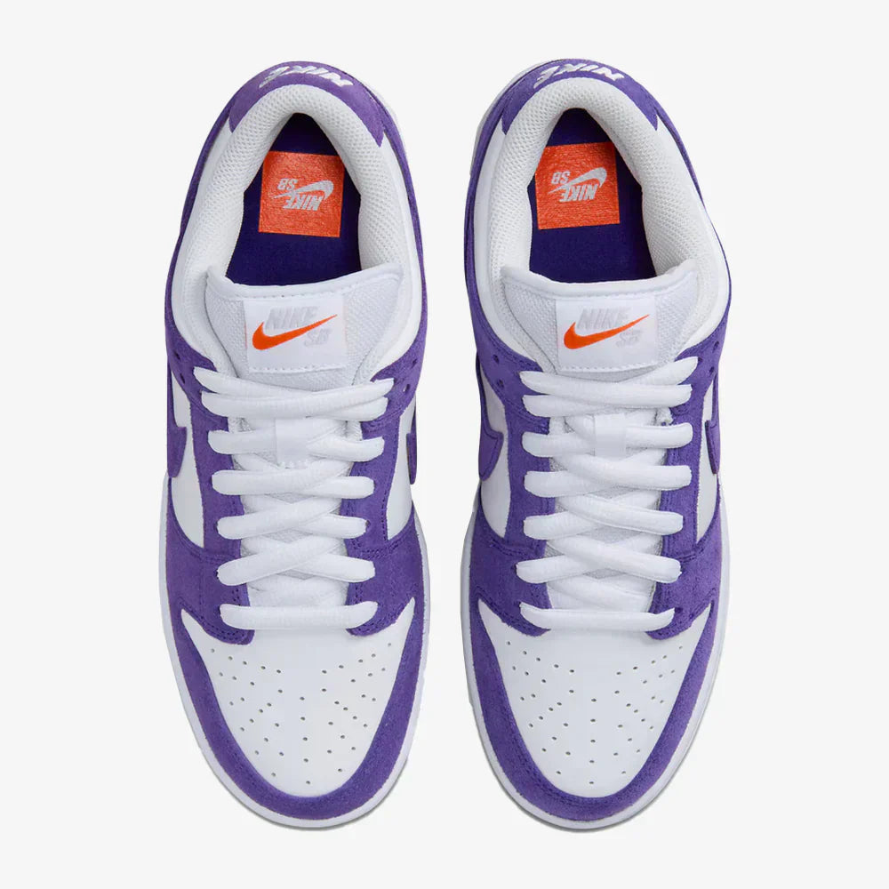 SB Dunk Low Orange Label Court – Purple Clássico