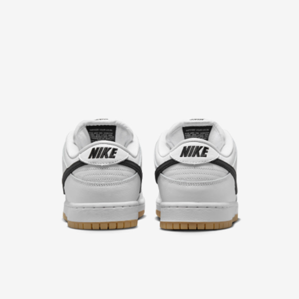 SB Dunk Low White – Gum Confortável