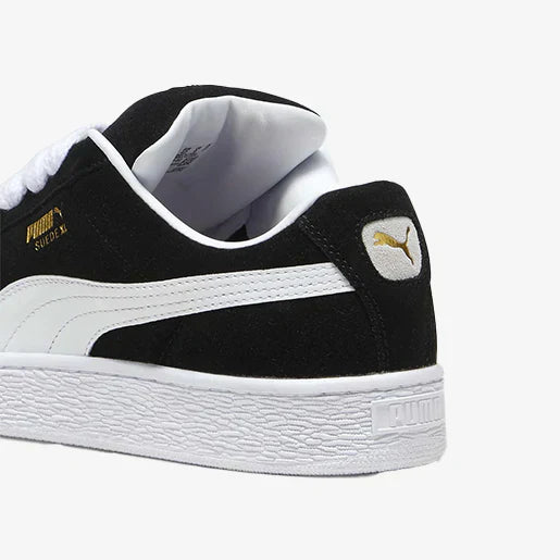 Suede XL Black – White Elegante