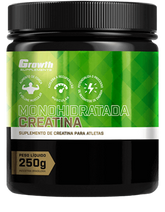 CREATINA MONOHIDRATADA 250G - GROWTH – SUPPLEMENTS Elegante