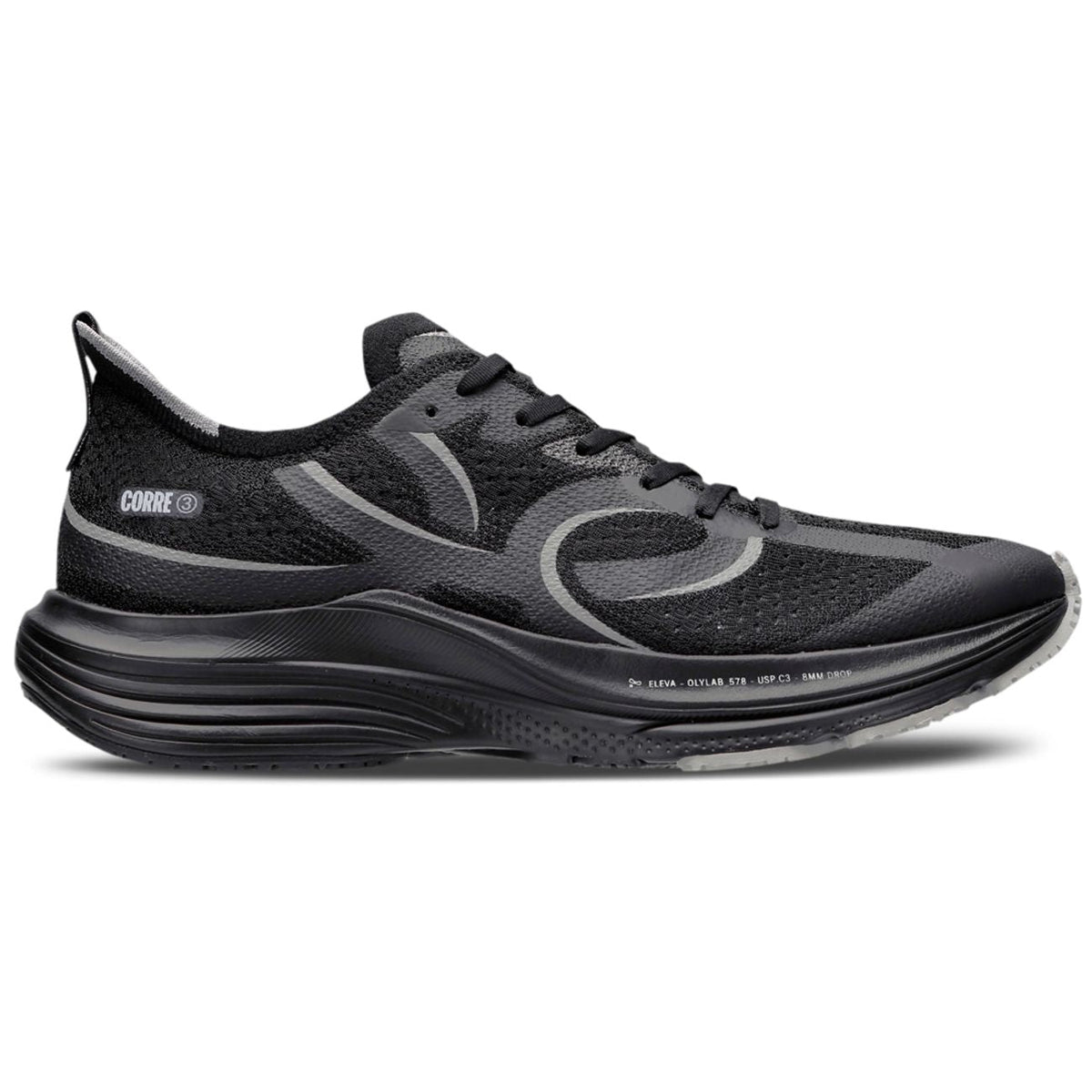 Tênis Corre 3 Preto – Preto Black