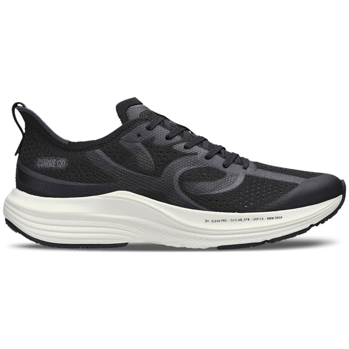 Tênis Corre 3 Preto e – Branco Clean