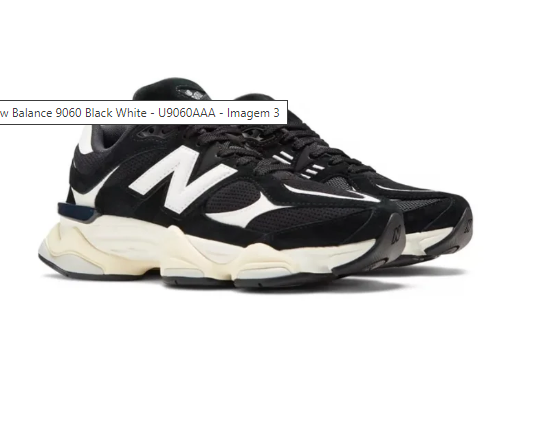 9060 Black – White Elegante