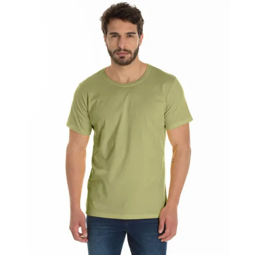 KIT 5 Camisetas de Algodão Premium – Cáqui Exclusivo