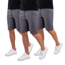 Kit 3 Bermudas Masculina Tactel Liso Academia Treino com Bolso – Traseiro Exclusivo