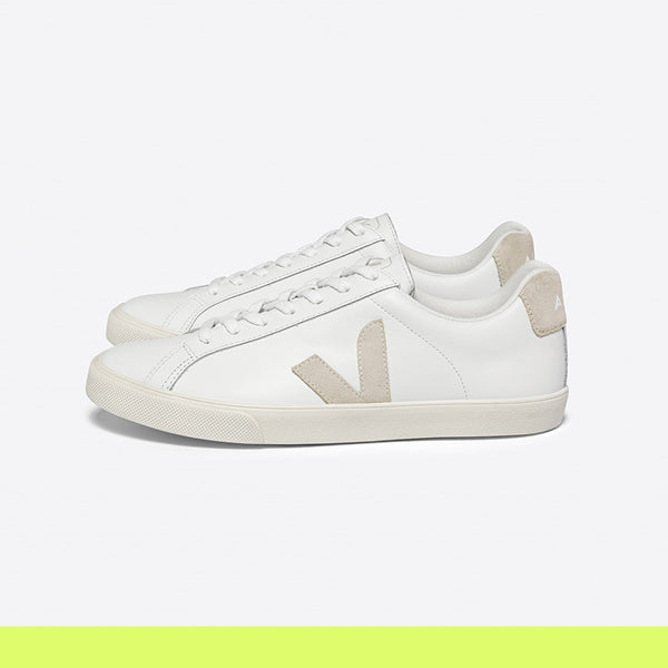 ESPLAR LEATHER WHITE – SABLE Elegante