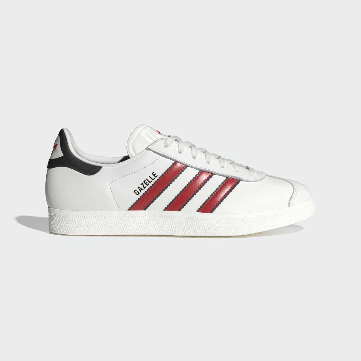 Gazelle Indoor Branco com – Vermelho Vibrante