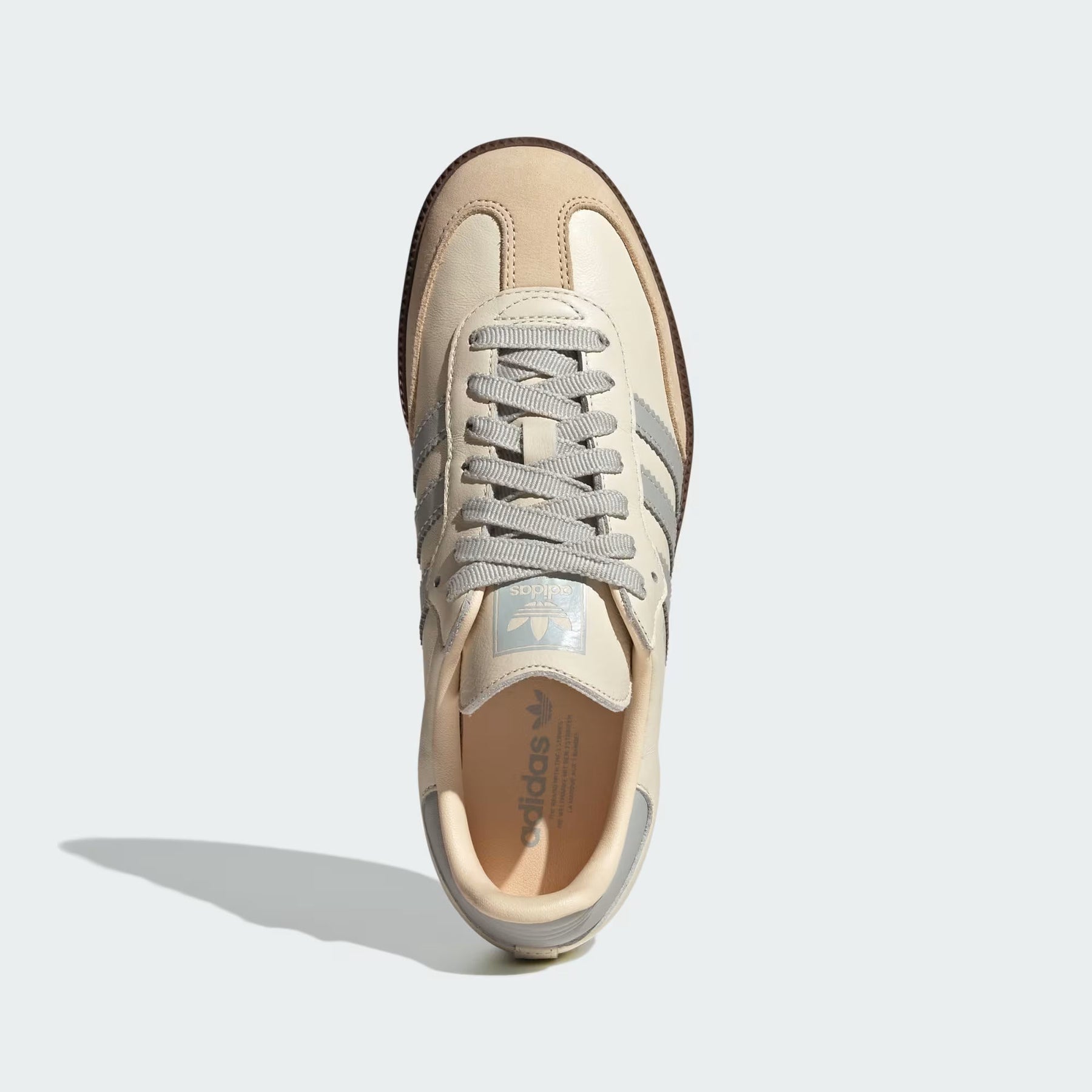 Samba OG Creme e – Cinza Moderno