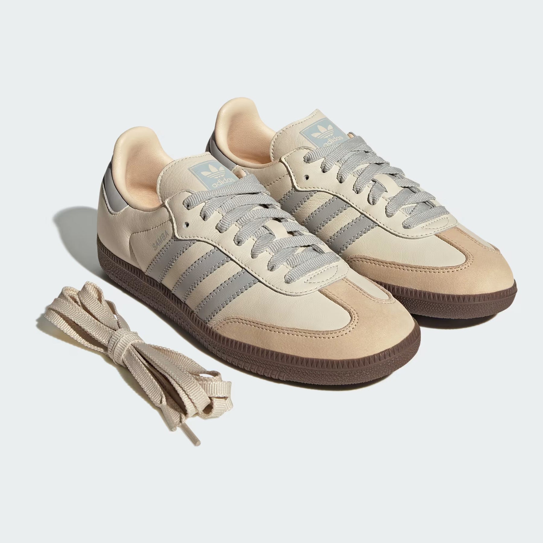 Samba OG Creme e – Cinza Moderno
