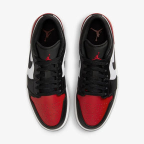 Air Jordan 1 Low Bred Toe 2.0 – Confortável