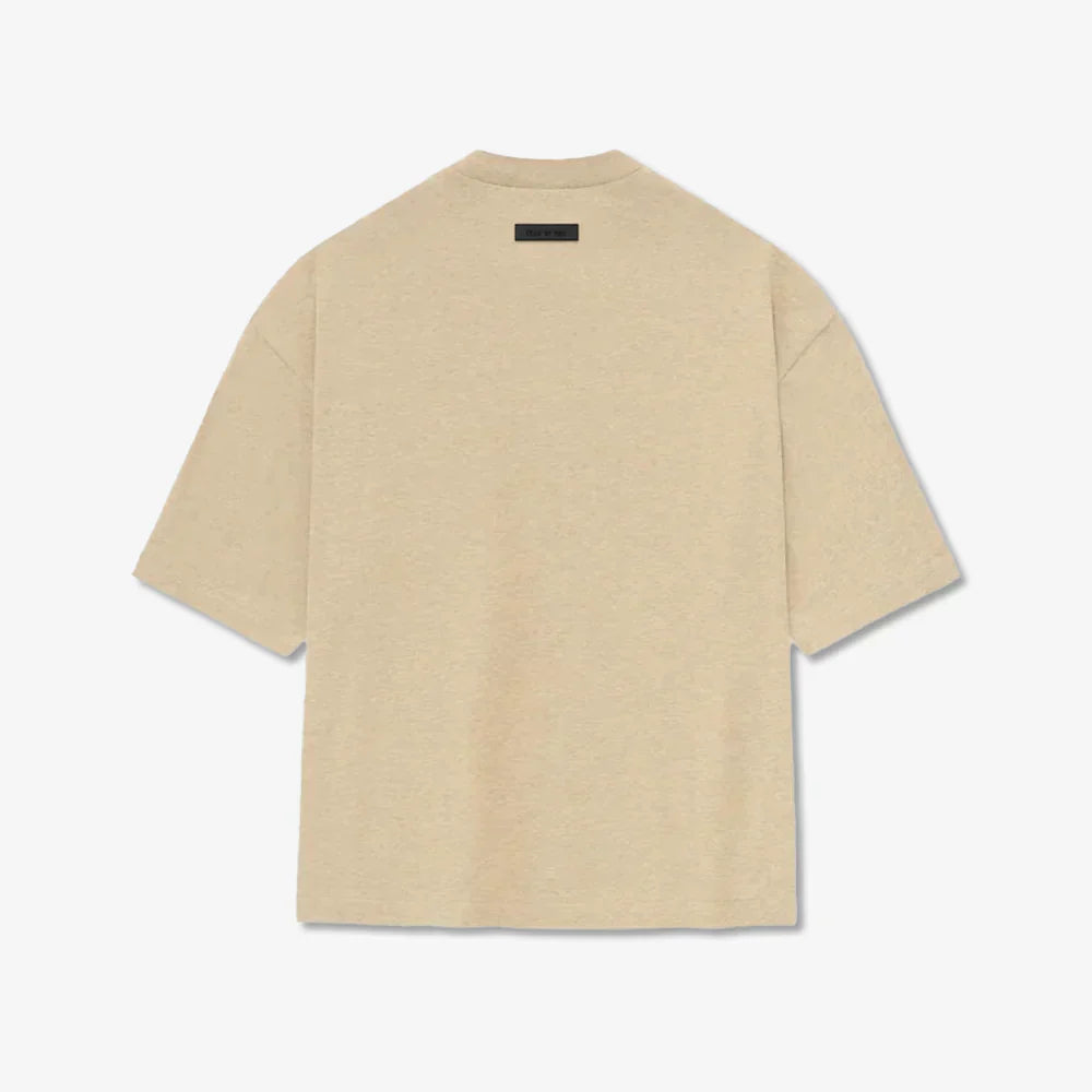 Camiseta Fear of God Essentials Gold – Heather Exclusivo