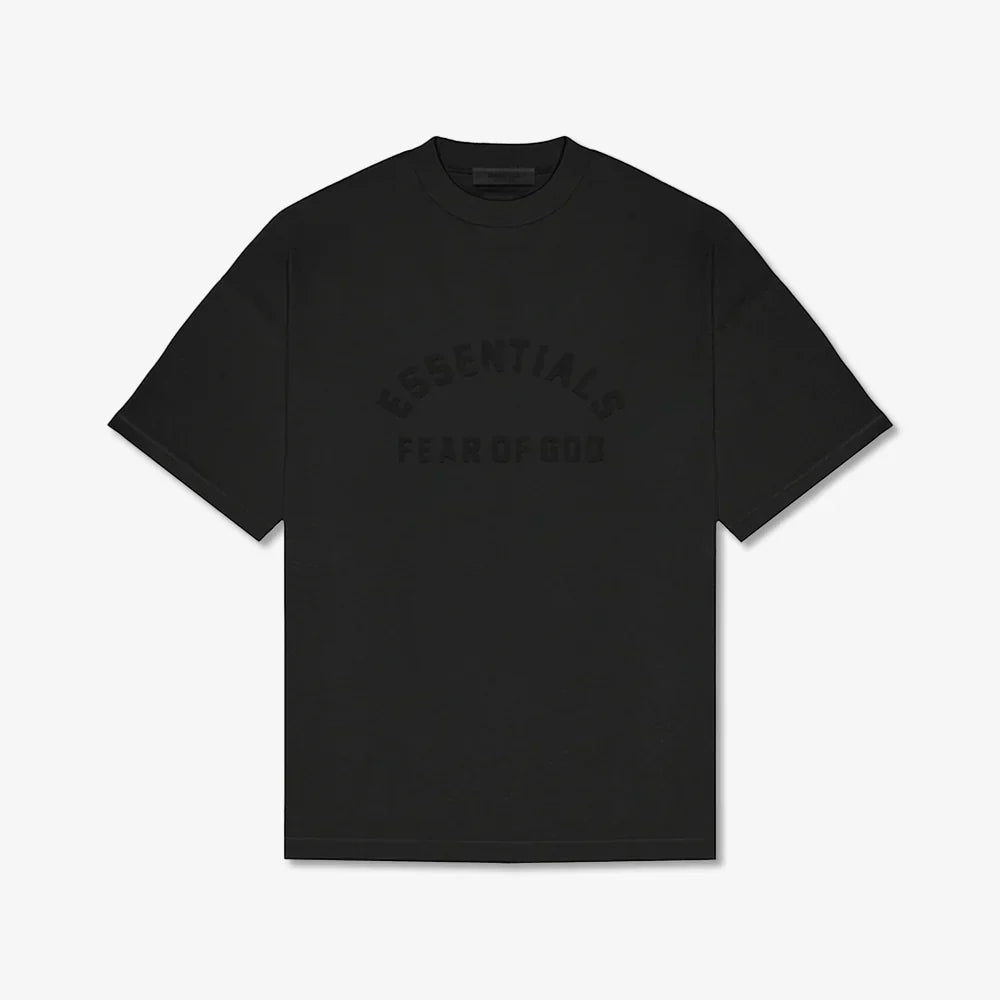 Camiseta Fear Of God Essentials Heavy – Black Elegante