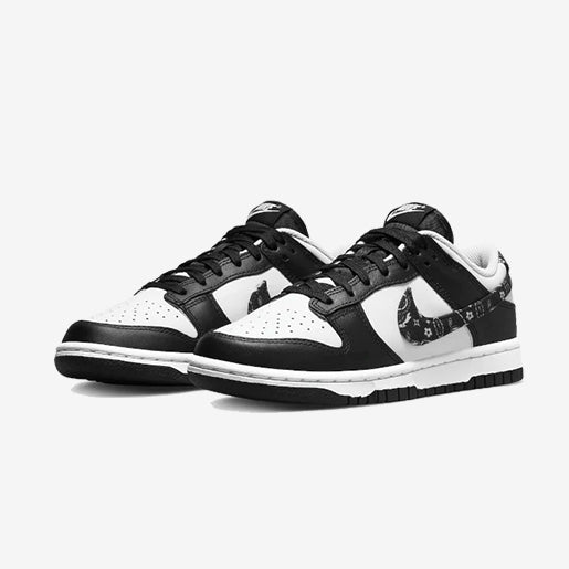 Dunk Low Black – Paisley Exclusivo