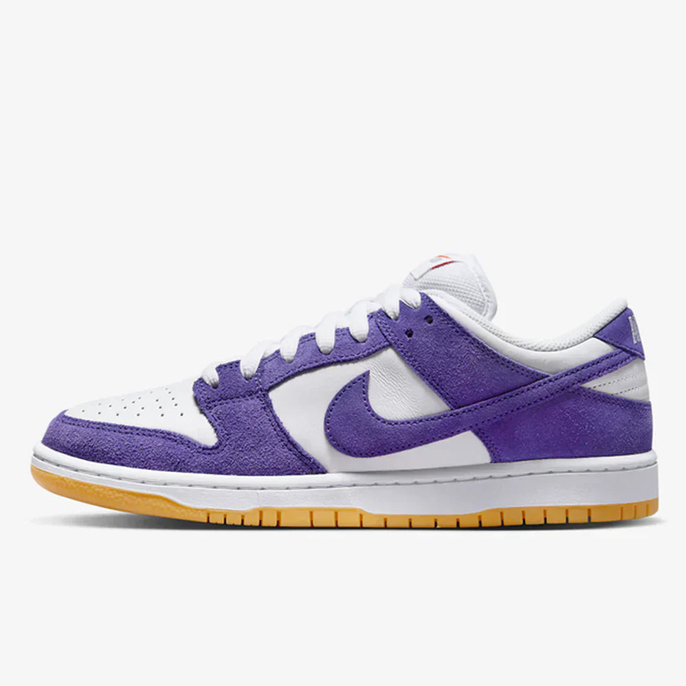 SB Dunk Low Orange Label Court – Purple Clássico