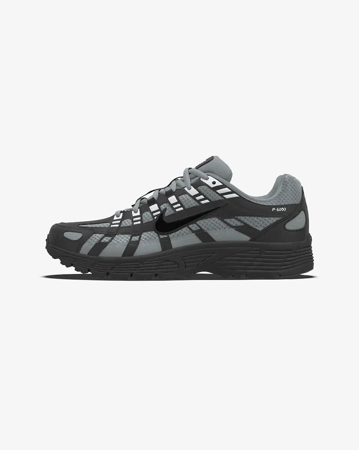 P-6000 Unisex - Cinza com Preto