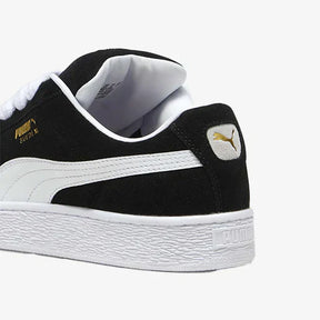 Suede XL Black – White Elegante