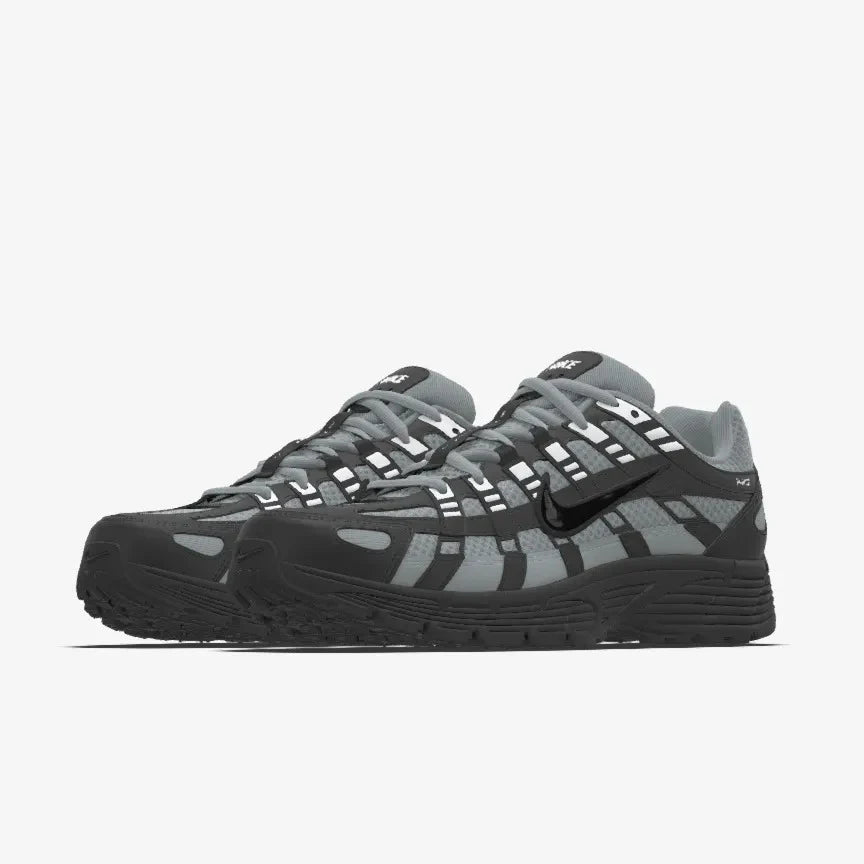 P-6000 Unisex - Cinza com Preto
